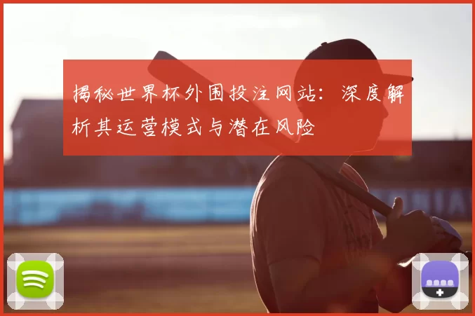 揭秘世界杯外围投注网站：深度解析其运营模式与潜在风险