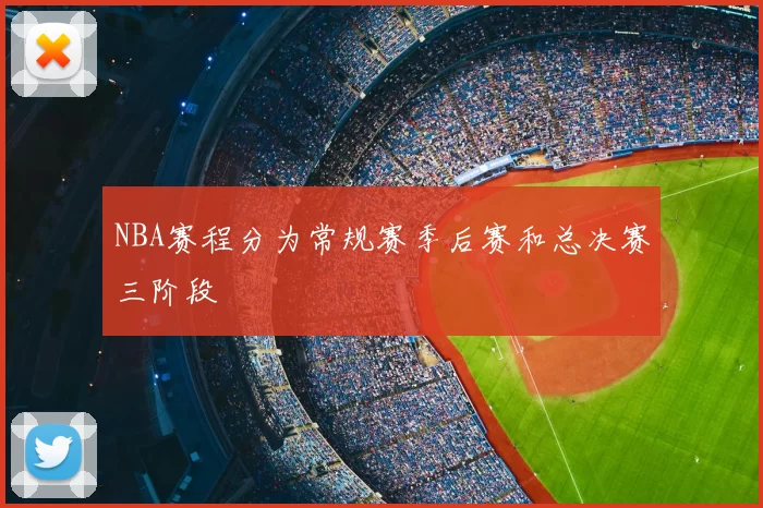 NBA赛程分为常规赛季后赛和总决赛三阶段